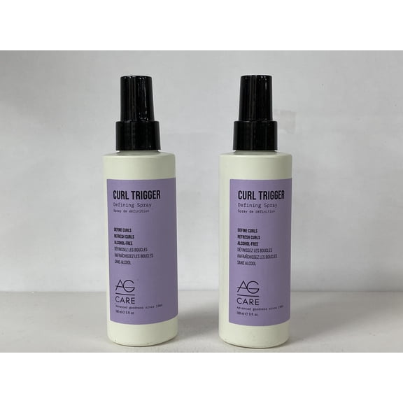 2 Pack       AG HAIR CARE by AG Hair Care , CURL TRIGGER CURL DEFINING SPRAY 5 OZ Alcohol Free