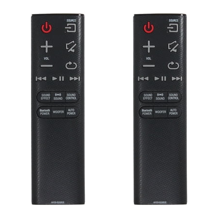 2-Pack AH59-02692E Remote Control Replacement - Compatible with Samsung HWJ551 Sound Bar System