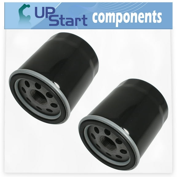 2-Pack AM107423 Oil Filter Replacement for Kawasaki FC540V JS03 4 Stroke Engine - Compatible with 49065-2071 49065-7010 Oil Filter