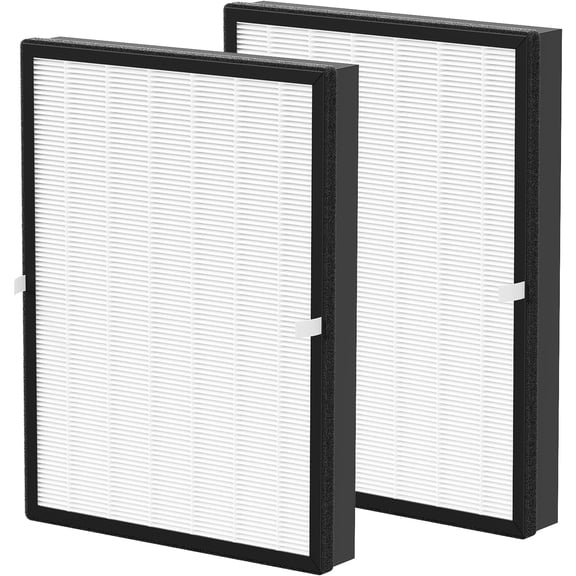 2 Pack AP003 Replacement Filter Compatible with TaoTronics TT-AP003 Air Purifier, 3-Stage HEPA Filtration Activated Carbon