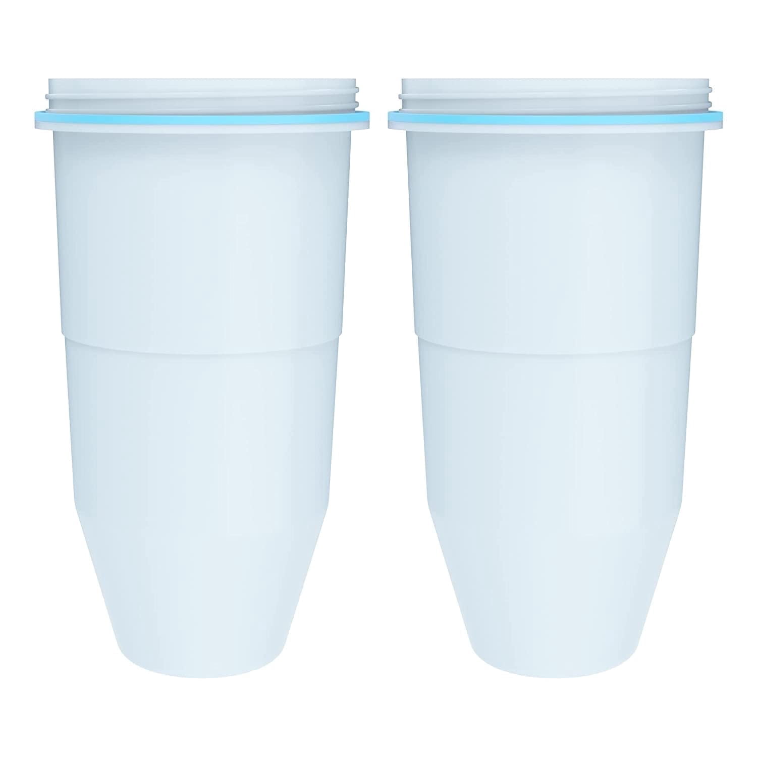 Aqua Crest 6-Stage Water Filter 2-Pack - Compatible With ZeroWater® Pitchers & Dispensers