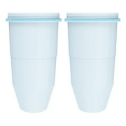 2 Pack AQUACREST ZR-017 Replacement for ZeroWater® ZR-017 Pitcher Water Filter