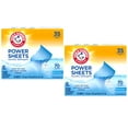 thumbnail image 1 of 2 Pack - ARM & HAMMER Power Sheets Laundry Detergent, Fresh Breeze 35 ct, up to 70 small loads, 1 of 5