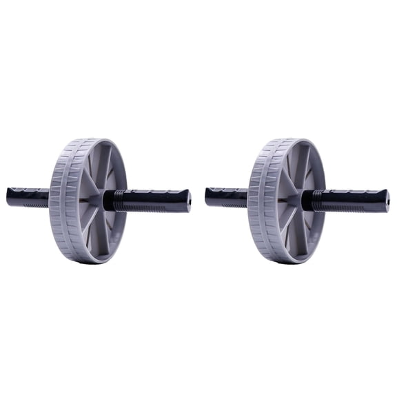 2-Pack Ab Roller Wheels - Professional Core Exercise Equipment with Non- Handles - for Abdominal & Full-Body Workouts at Home