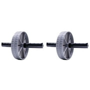 2-Pack Ab Roller Wheels - Professional Core Exercise Equipment with Non- Handles - for Abdominal & Full-Body Workouts at Home