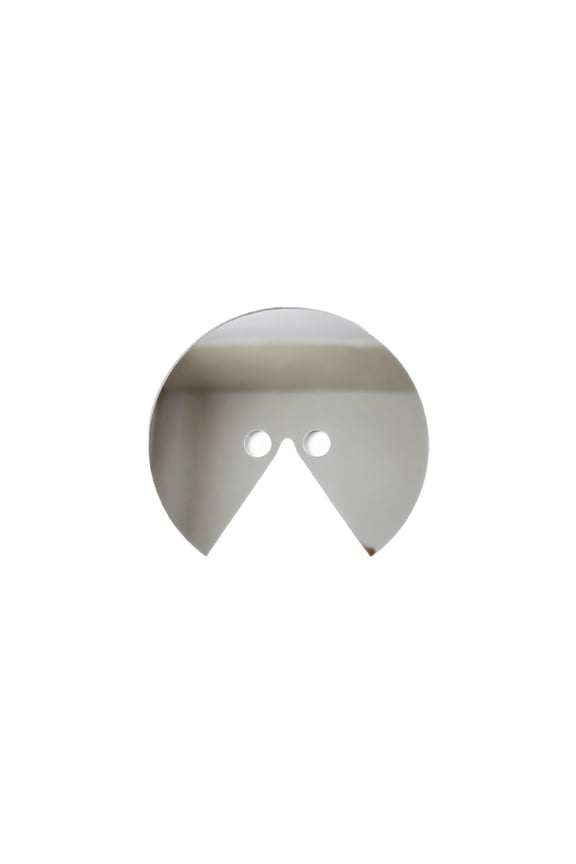 2 Pack Acrylic Mirror Face Mask Reflective Selfie Prop for Funny Photos, Parties, Photo Booths and Creative Videos