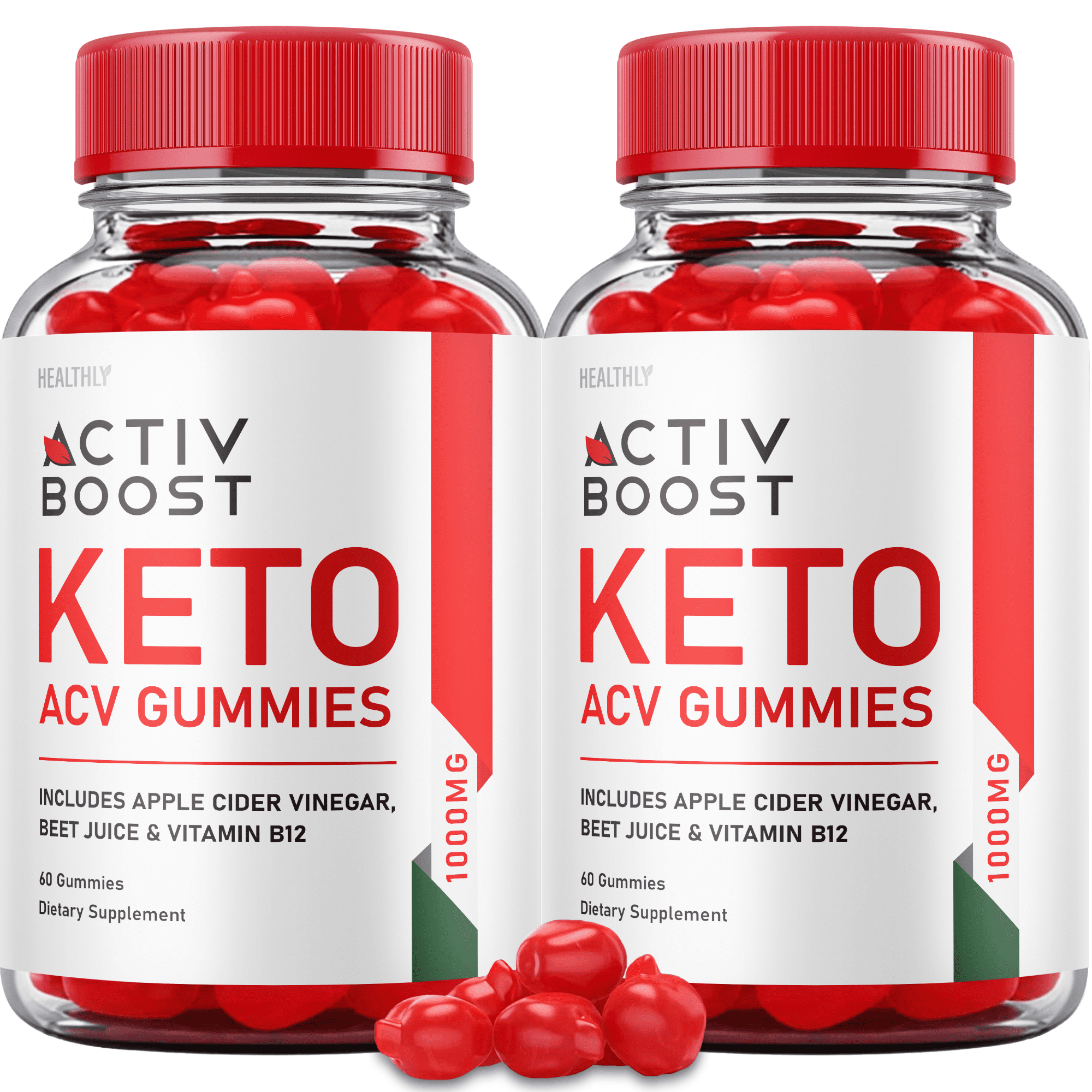 Activ Boost Keto ACV Gummies (2 Pack), Max Strength, Weight Loss ...