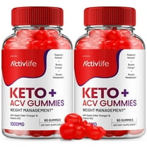 Activlife Keto ACV Gummies, 2 Pack, 120 Gummies