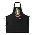 thumbnail image 1 of 2 Pack Adjustable Bib Apron with Cartoon Rabbit Design & Starry Night Sky - 2 Pockets Perfect for Cooking & Chef Use for Men & Women, 1 of 6