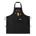 thumbnail image 1 of 2 Pack Adjustable Bib Apron with Fun Bread Design & " YOU ' RE THE BEST " Text - Perfect for Cooking Baking and Chef Use for Men & Women, 1 of 5