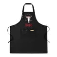 thumbnail image 1 of 2 Pack Adjustable Bib Apron with Fun Cow Design ' Not My First ROEO ' 2 Pockets Perfect for Cooking for Men & Women, 1 of 5