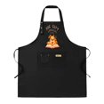 thumbnail image 1 of 2 Pack Adjustable Bib Apron with Playful Dog & Book Design Front Pocket Perfect for Cooking & Kitchen Fun for Men & Women, 1 of 5