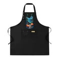thumbnail image 1 of 2 Pack Adjustable Bib Apron with Whimsical Forest Design & Bright Orange Mushroom 2 Pockets Perfect for Cooking & Chefs, 1 of 5