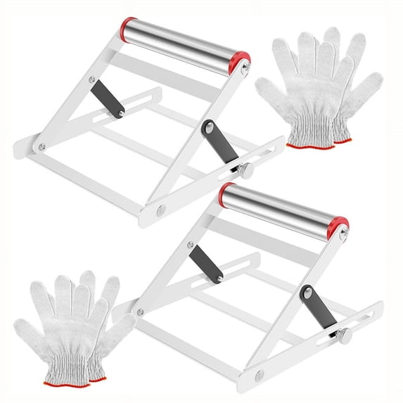 Different Machining Methods 2-Pack Adjustable Cutting Machine Support Frame with Foldable Stand ...