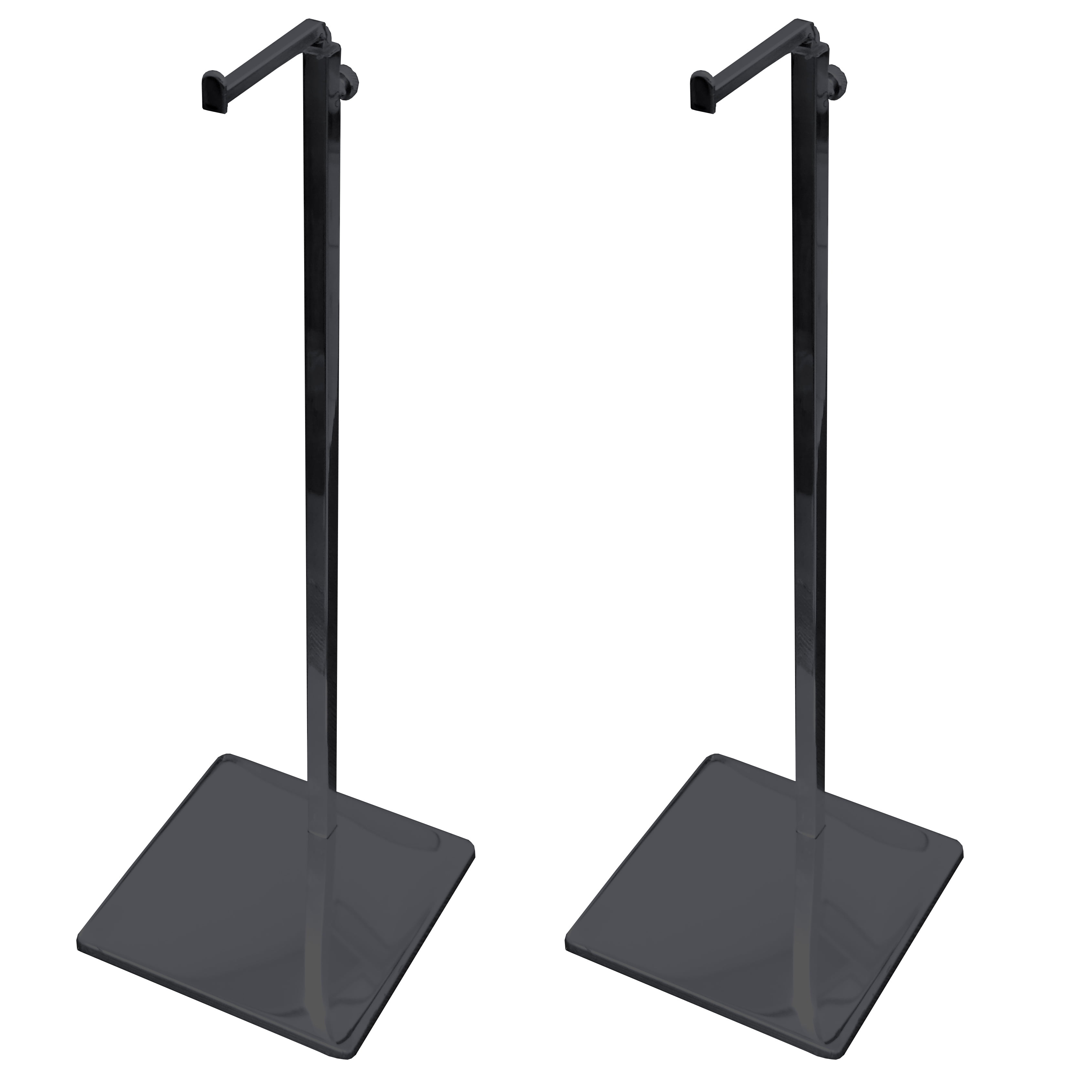 Elitnus Set Of 2 Gold Purse Display Stands - Adjustable Height 15-27.5", Metal, For Boutique Or Home