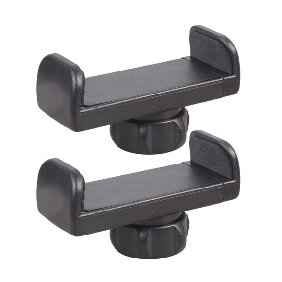 2 Pack Adjustable Phone Holder 17mm Socket for 4.5-7 Inch Smartphones for Car Tripod Stands