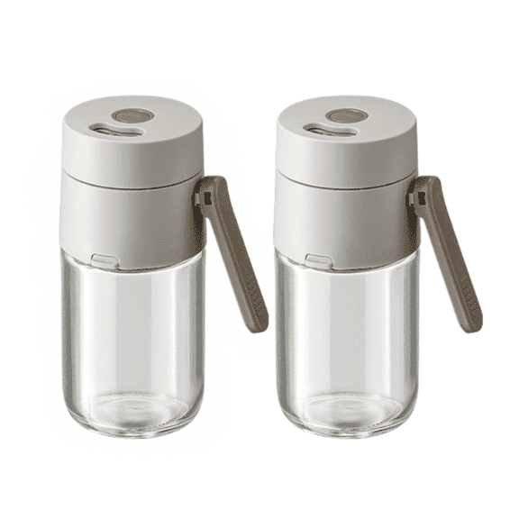 2 Pack Adjustable Spice Dispenser Salt Shaker Bottles Kitchen Essentials