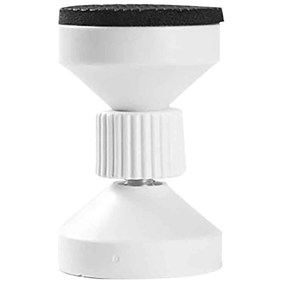 2 Pack Adjustable Threaded Bed Frame Anti-shake Tool,Headboard Stopper,Paste Bed Frame Stabilizer For Bed Cabinets Furniture-White-5.9-6.7cm