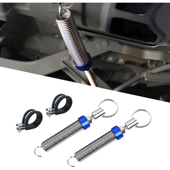 2 Pack Adjustable Trunk Lid Spring High Carbon Steel Automatic Lifter Universal for Cars