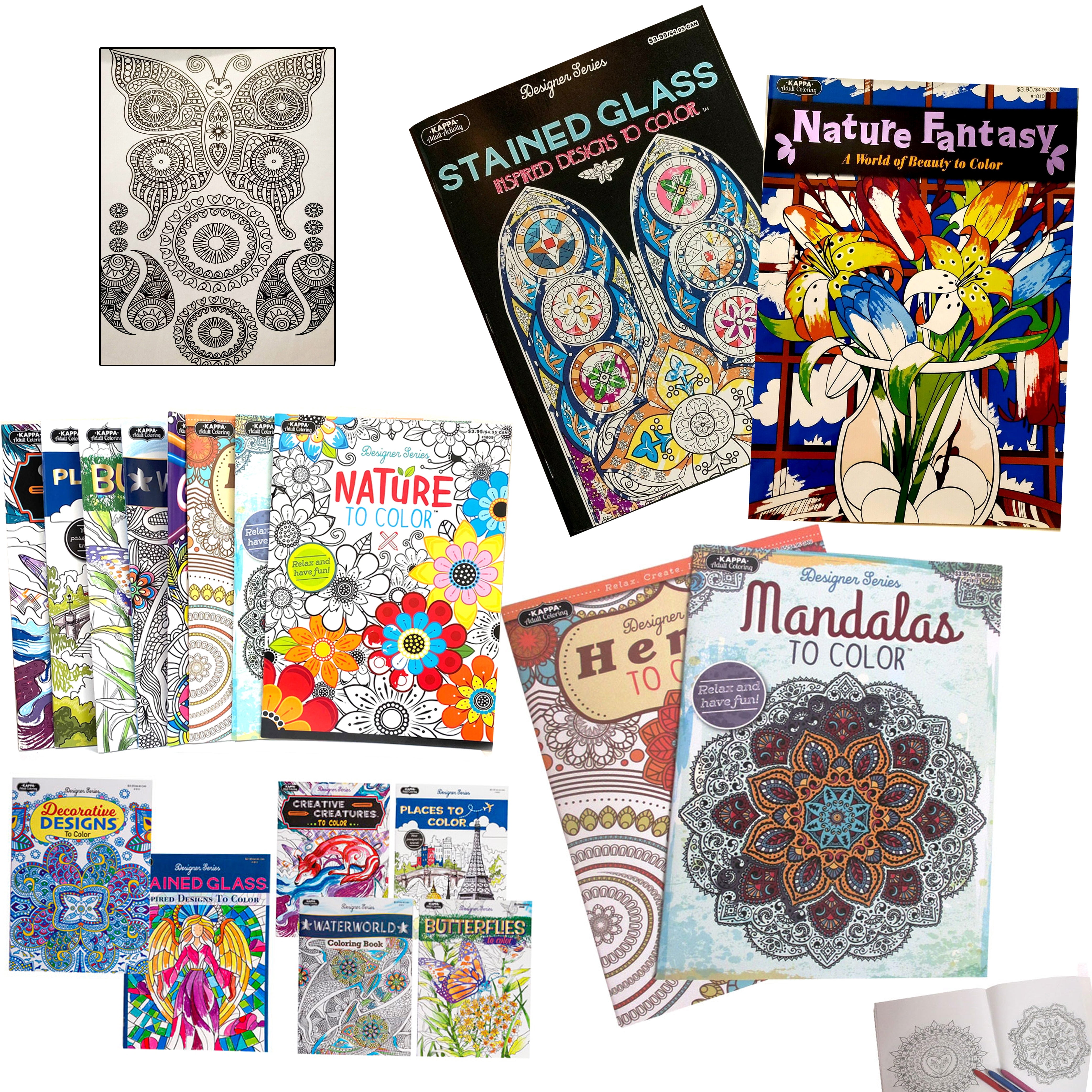 Coloring Books for Adults - Set II – dabblesack