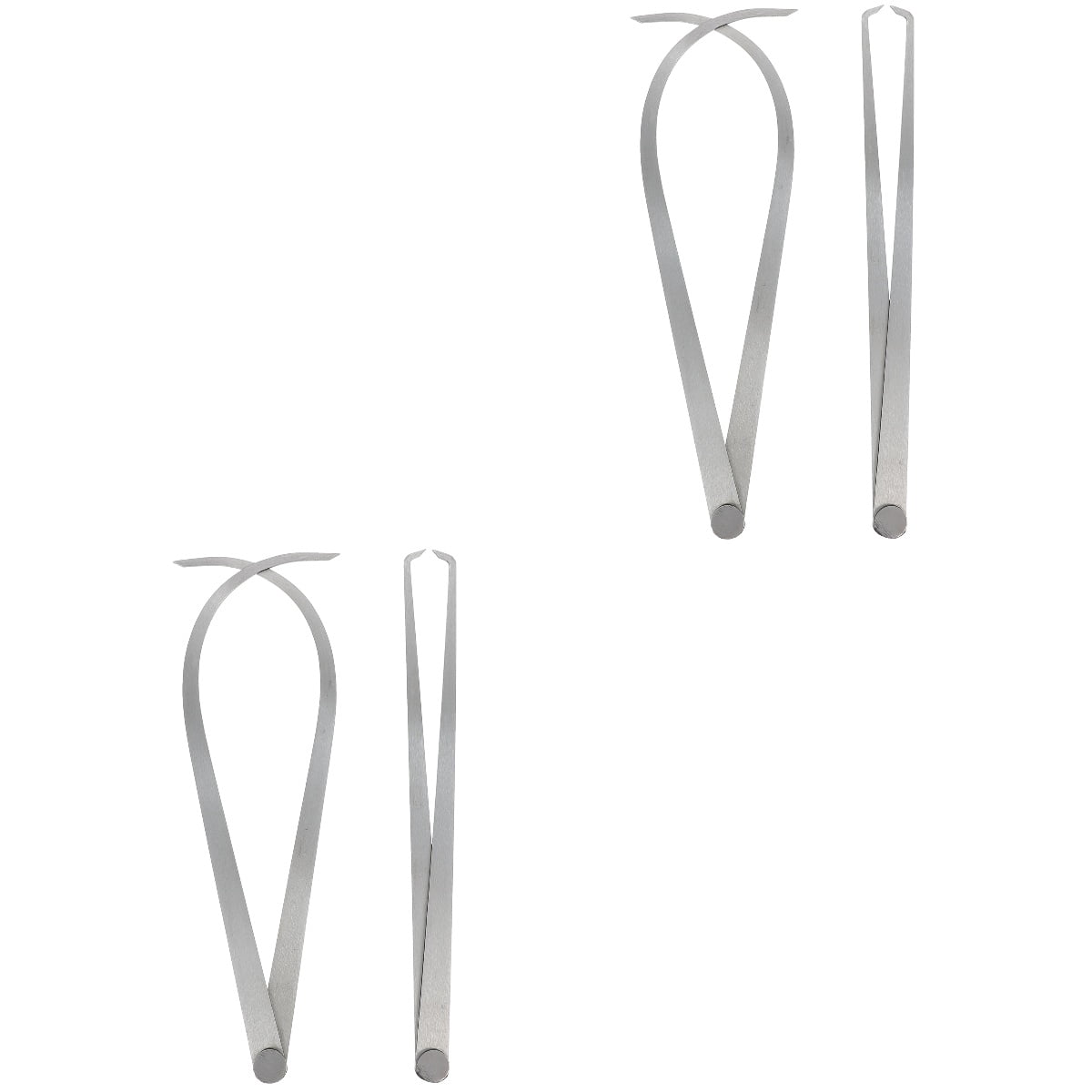 2 Pack Advanced Caliper Carving Tool 30X1.5CM Silver