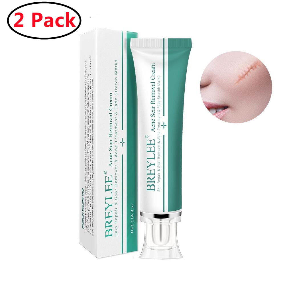 2 Pack Advanced Scar Cream Scar Treatment for Surgical Scars, for