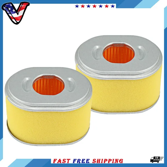 2 Pack Air Filter Cleaner Element 5.5Hp & 6.5Hp Fits Honda Gx160 Gx200 168F 170F