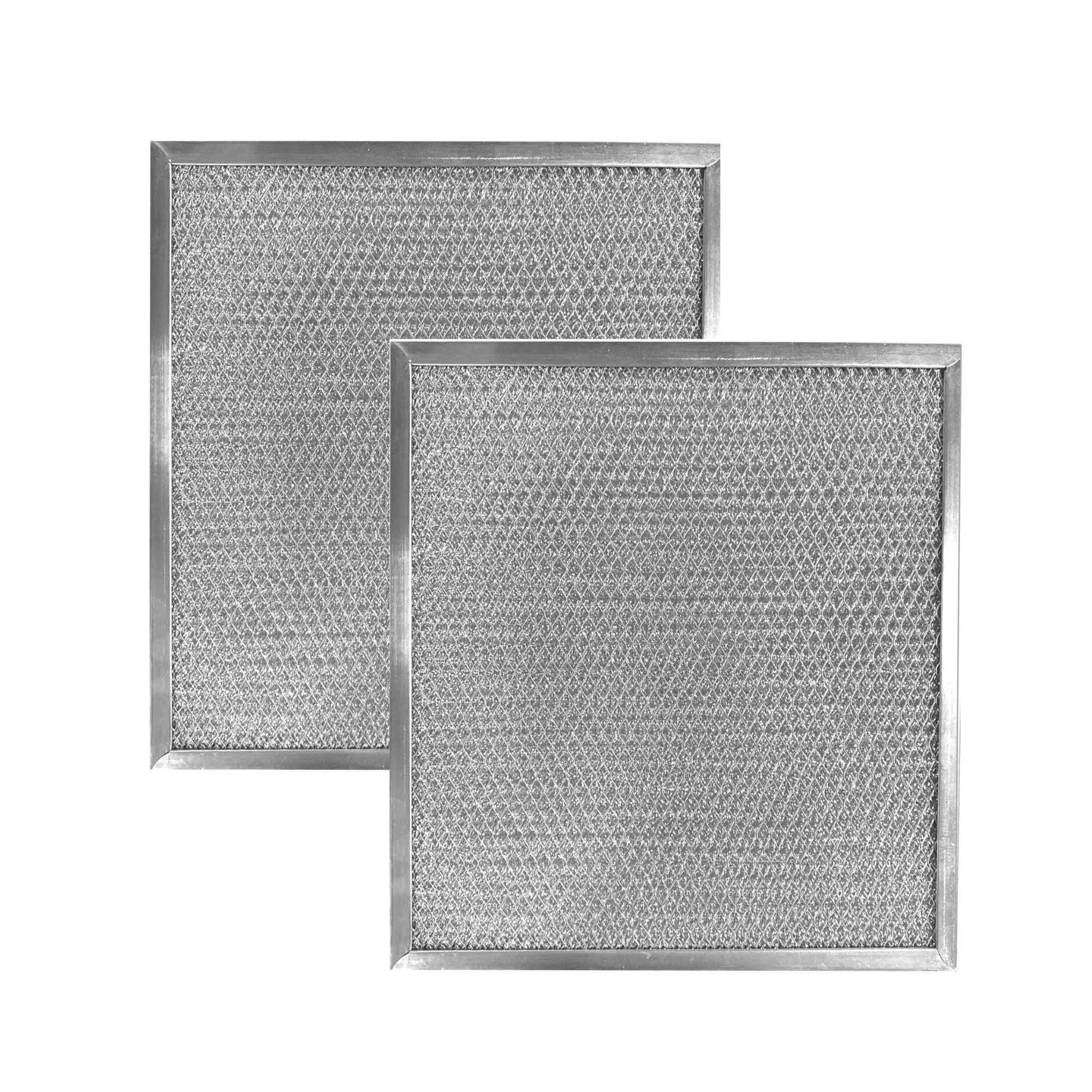 2-Pack Air Filter Factory 10-1/2 x 10-1/2 x 3/8 Aluminum Mesh