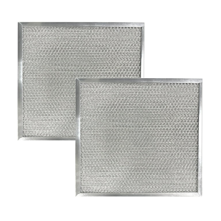 2-Pack Air Filter Factory Aff132-m 11 x 11 x 3/8 Range Hood Aluminum Grease Filters