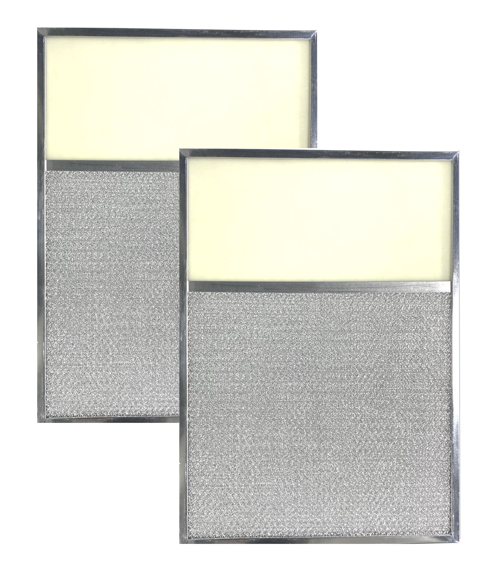 Air Filter Factory 11 x 17 x 1/2 Range Hood Aluminum Lens Grease Filters 2-Pack