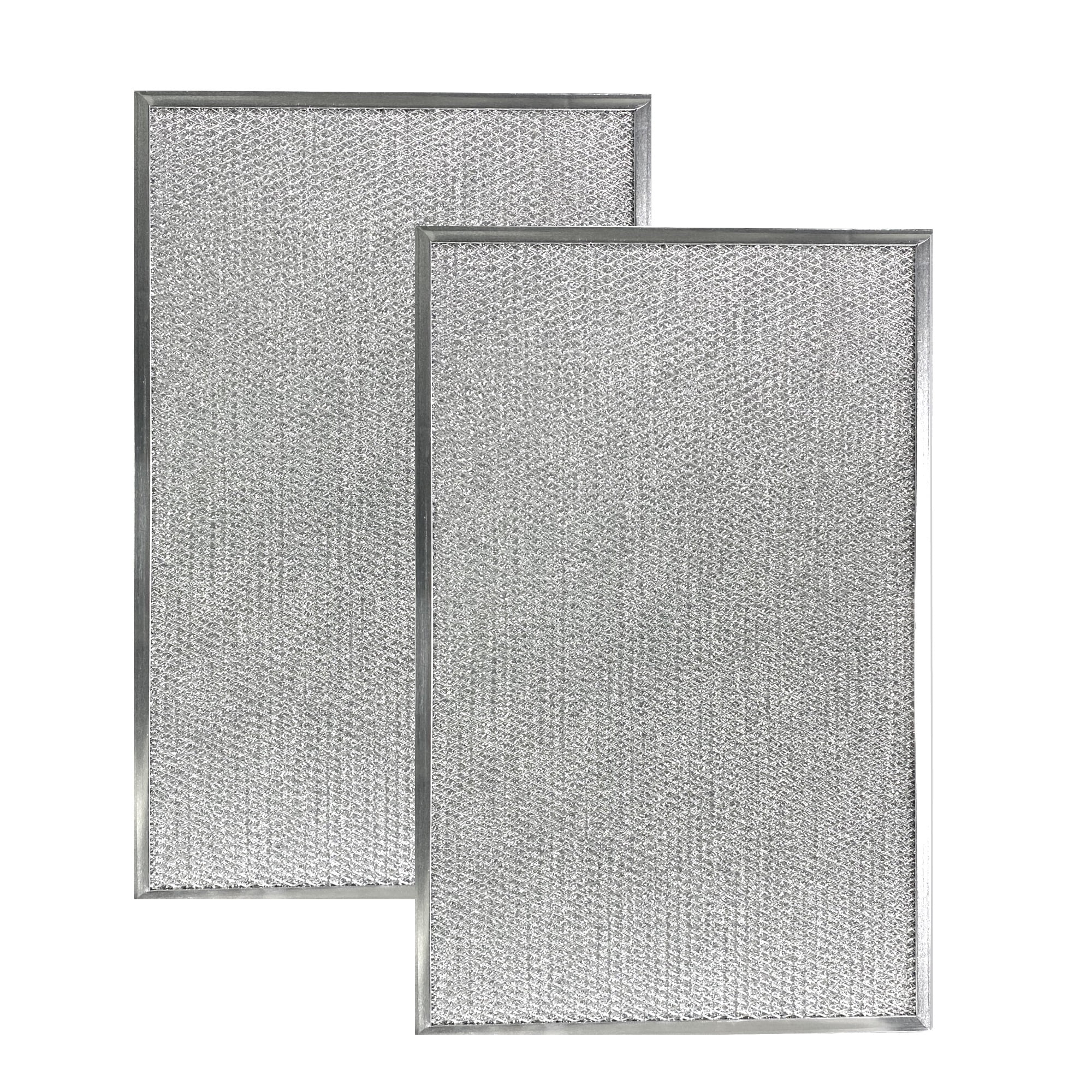 2-Pack Air Filter Factory 12 X 20 X 3/8 Inches Aluminum Mesh Grease Range  Hood Filters 