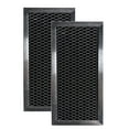 thumbnail image 1 of Air Filter Factory 4 x 8-9/16 x 3/8 Microwave Charcoal Carbon Filters 2-Pack, 1 of 6