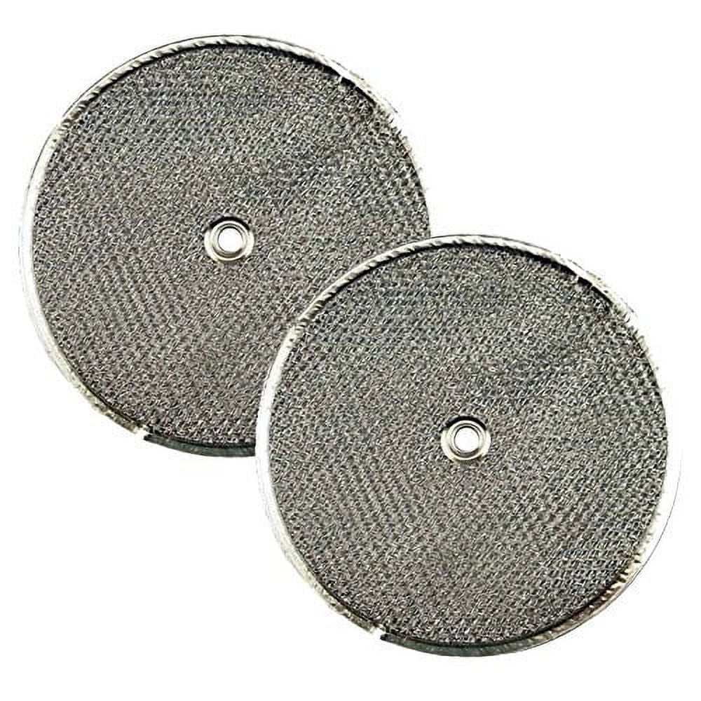 2Pack Kitchen Air Filter Factory, 91/2 Inches Round, 3/32 Center Hole