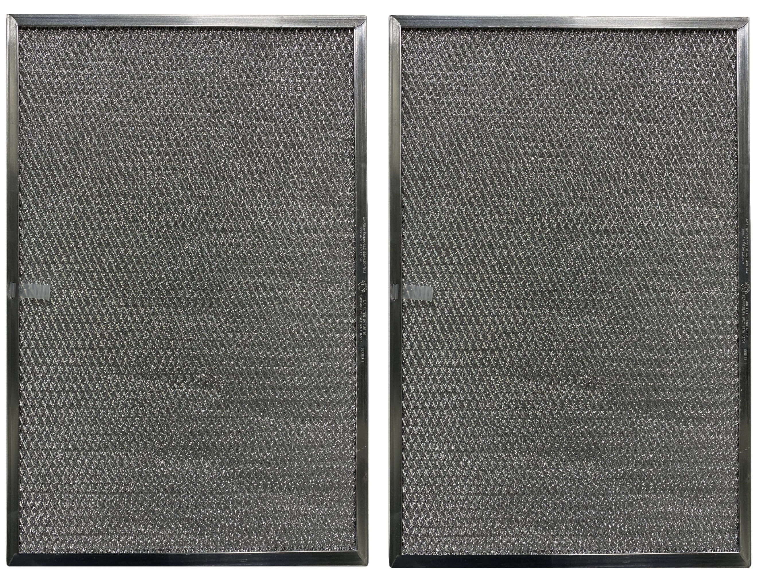 Air Filter Factory Replacement for 1172774 Broan Range Hood Aluminum Grease Filter 2-Pack