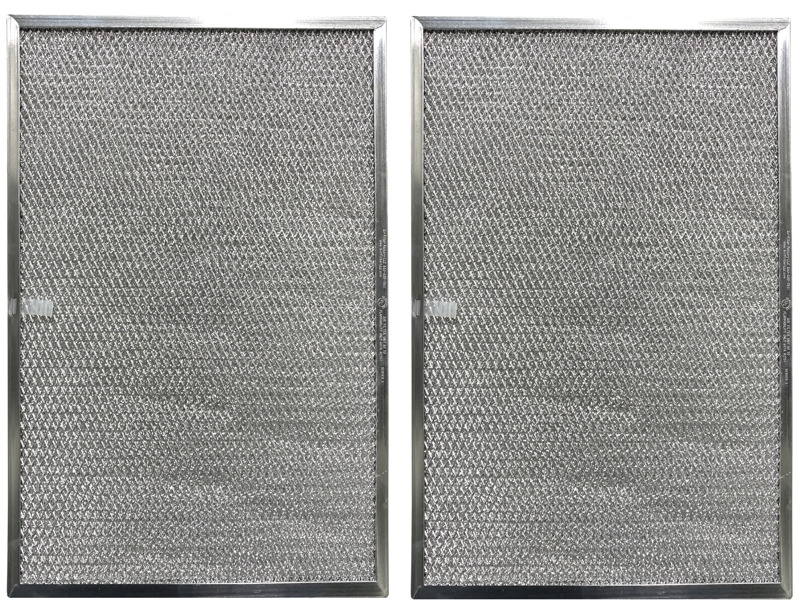 Air Filter Factory Replacement for BPS1FA36, 99010300E Broan Aluminum Grease Range Hood Filter 2-Pack