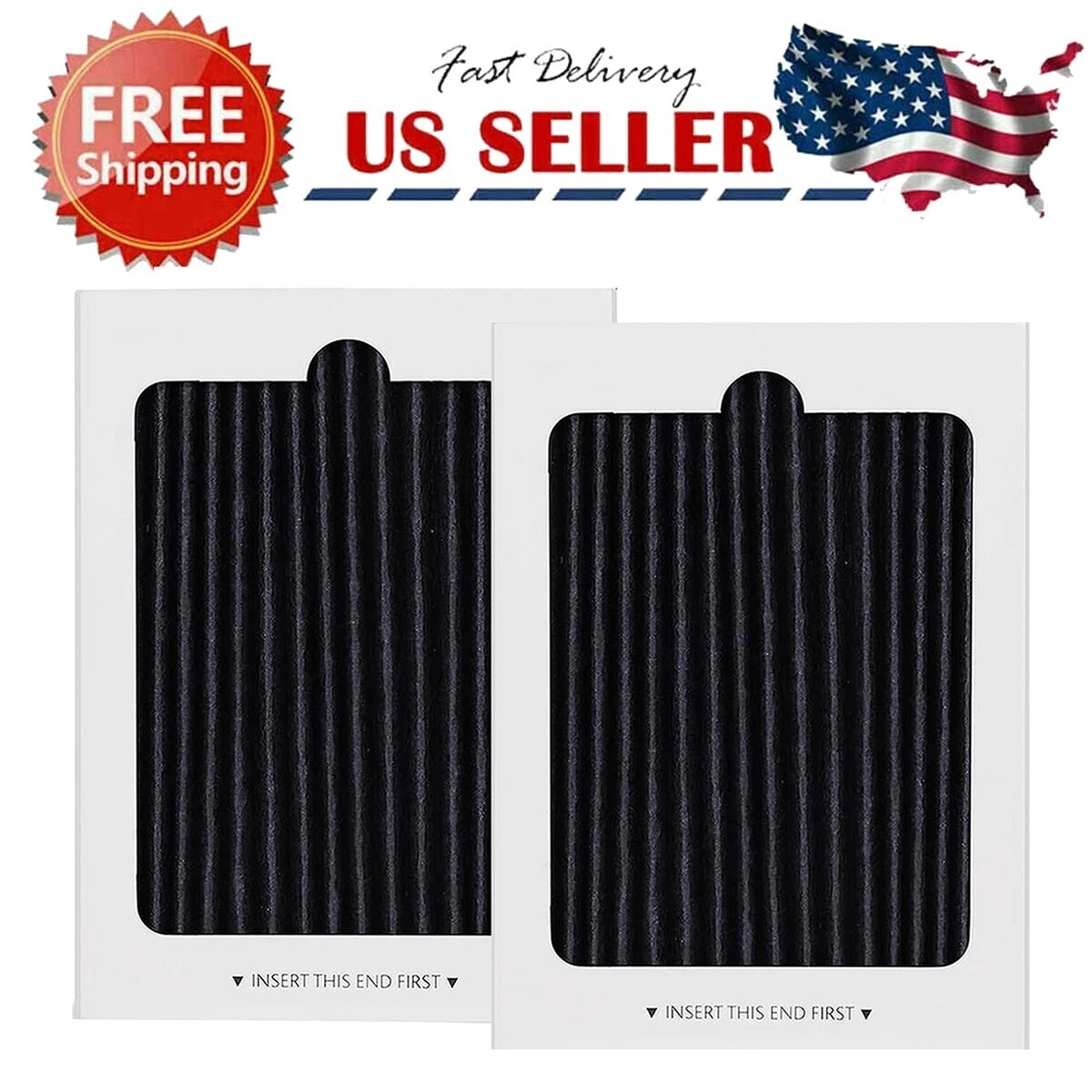 2 Pack Air Filter For Frigidaire Electrolux Fgus2645Lf0 Fghs2355Kp2 Scpureair4Pk