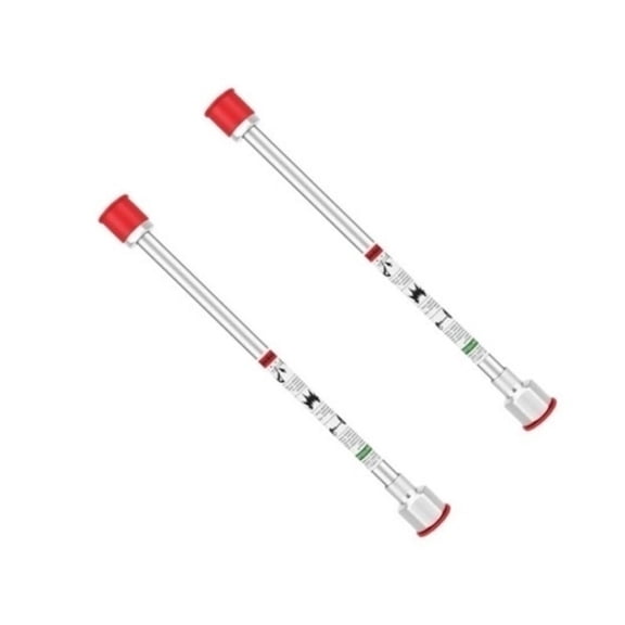 2-Pack Airless Paint Sprayer Tip Extension Poles, Aluminum Alloy and Stainless Steel Rods in 25cm, 30cm, and 50cm Sizes for Extended Reach and Easy Attachment, Compatible wi(25CM)