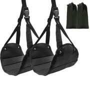 2 Pack Airplane Foot Hammock Travel Footrest - Long Flight Must Haves - Foot Rest for Air Travel,Essentials for Travel & Home