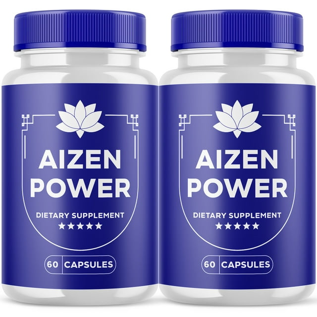 (2 Pack) Aizen Power - Dietary Supplement - 120 Capsules - Walmart.com