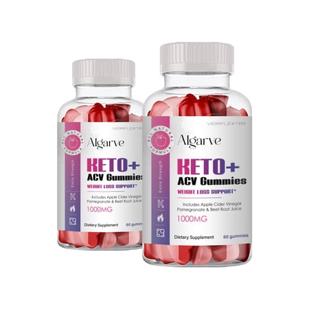 (2 Pack) Algarve ACV Gummies - Algarve ACV Keto+ Gummies