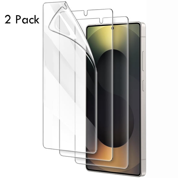 [2 Pack] Allytech Galaxy S26 Screen Protector, HD Clarity Full Coverage Soft Film Bubble Free Anti-scratch Case Friendly Soft Screen Protector for Samsung Galaxy S26, Clear
