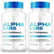 2 Pack Alpha Labs Capsules, Dietary Supplement for Overall Health, Complete Daily Formula for Maximum Strength and Endurance, Advanced Formula Pills, AlphaLabs Reviews 120 Capsules