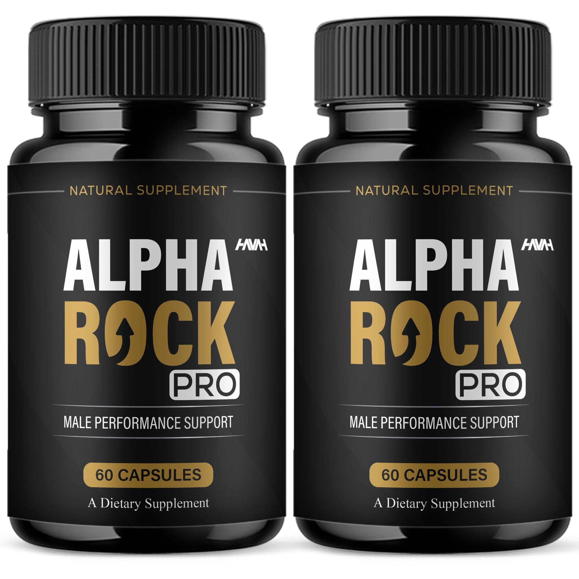 (2 Pack) Alpha Rock Pro Overall Support Capsules, Alpha Rock Supplement (120 Capsules)