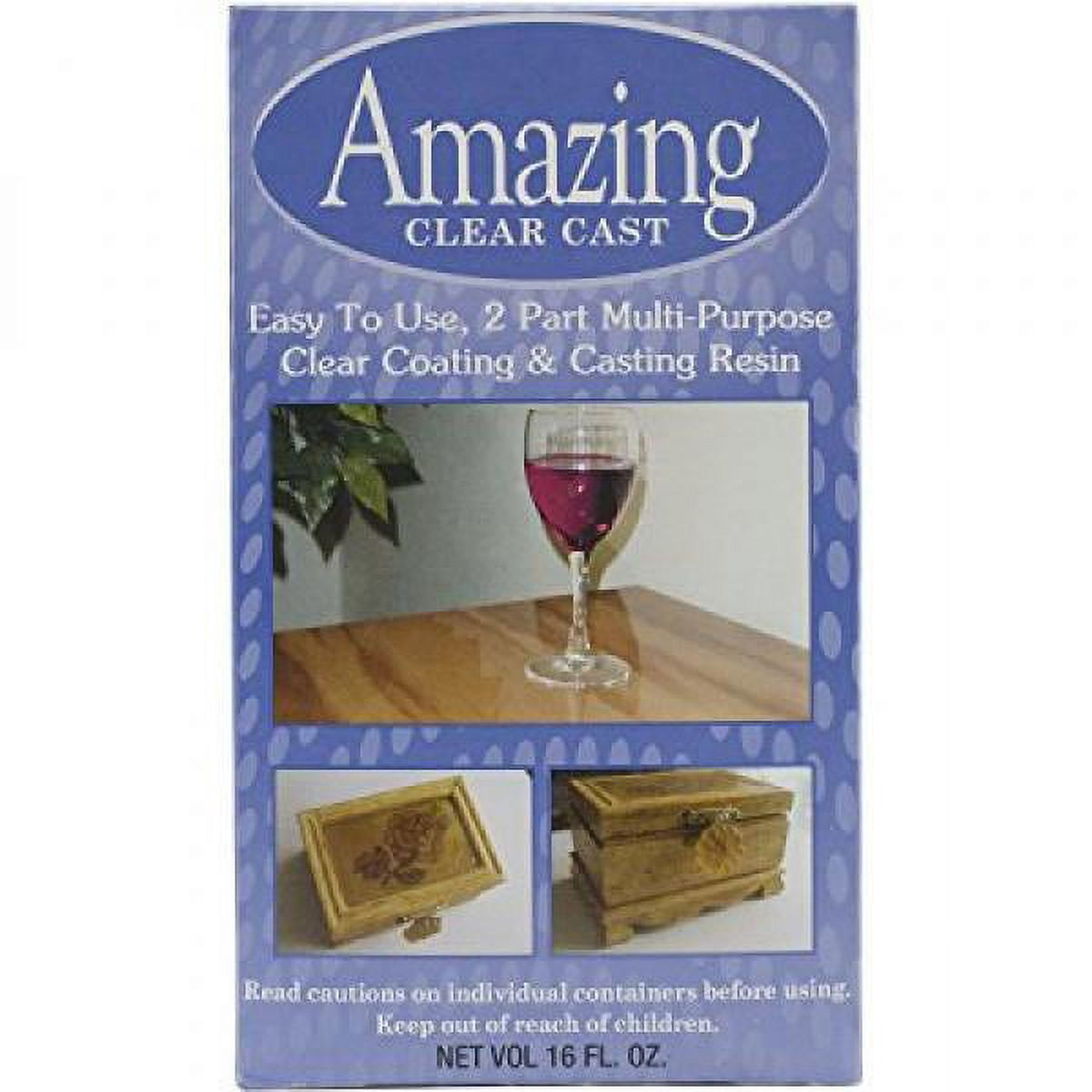 Office Queen Gift Alumilite Amazing Clear Cast Resin - 2 Pack 16 Ounce ...