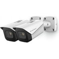 thumbnail image 1 of 2-Pack Amcrest UltraHD 4K (8MP) Bullet POE IP Camera, 3840x2160, 131ft NightVision, 2.8mm Lens, IP67 Weatherproof, MicroSD Recording, White (2PACK-IP8M-2496EW), 1 of 6