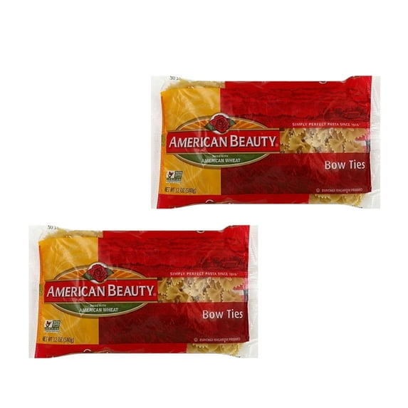 ( 2 Pack ) American Beauty Bow Ties 12-Ounce Bag