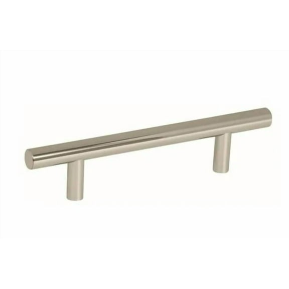2-Pack Amerock Bp40516Pn Polished Nickel 3-3/4" Center-Center Bar Cabinet Pull