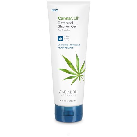 (2 Pack) Andalou Naturals Cannacell Shower Gel Harmony 8 Ounce