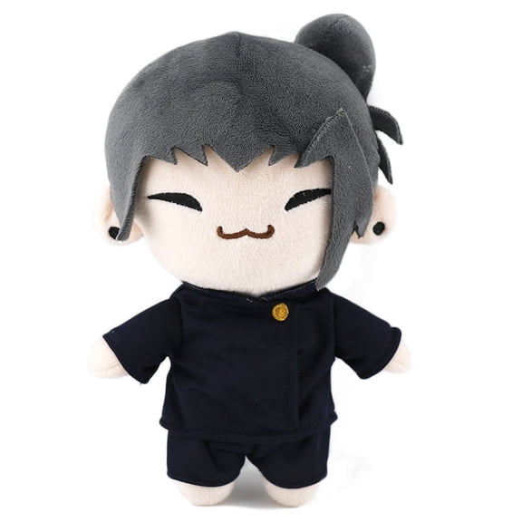 2 Pack Anime Character Plush Doll Set, Cute Uniform Stuffed Figure Toys with Removable Accessories, Soft Cartoon Collectible Plush Gift for Fans Cosplay Bedroom Decor