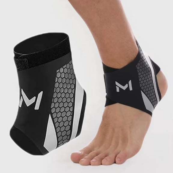 2-Pack Ankle Brace Support for Men & Women, Plantar Fasciitis Socks with Arch Support Compression Ankle Support Foot Sleeve,Ligament Damage, Achilles Tendonitis, Sprained Ankle